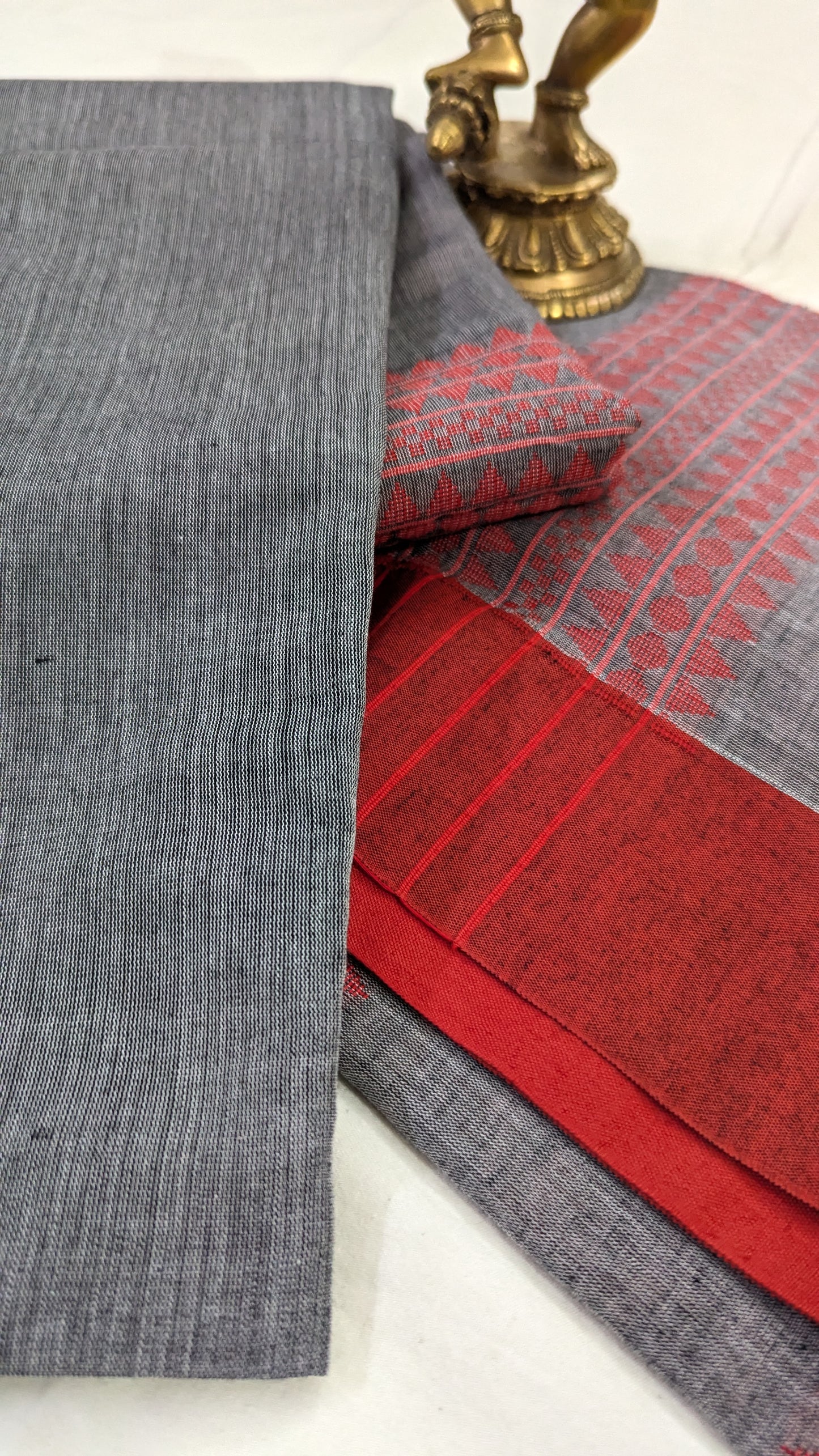 Uttara Collection - Grey and Red