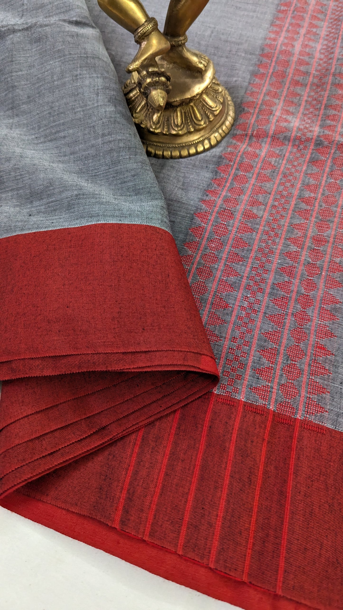 Uttara Collection - Grey and Red