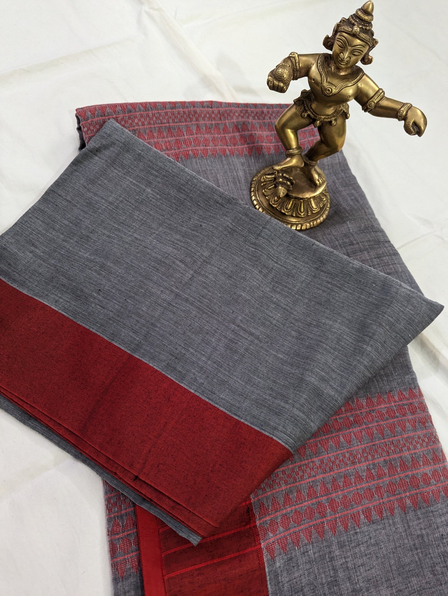 Uttara Collection - Grey and Red